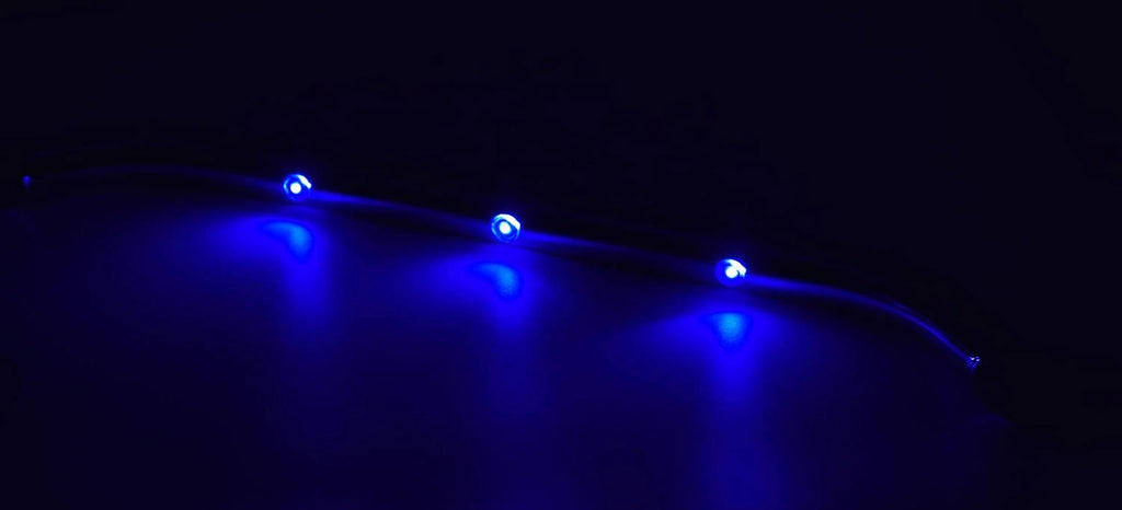 Stainless Steel 18 inches Grab Rail Handle with 3 LED Lights O64441