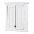 White Wood Wall Mounted Bathroom Cabinet G471