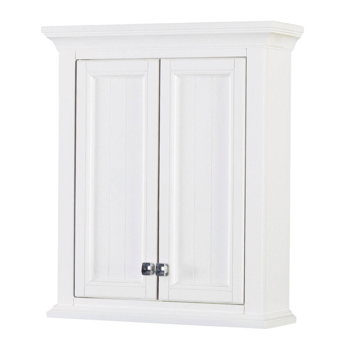 White Wood Wall Mounted Bathroom Cabinet G471