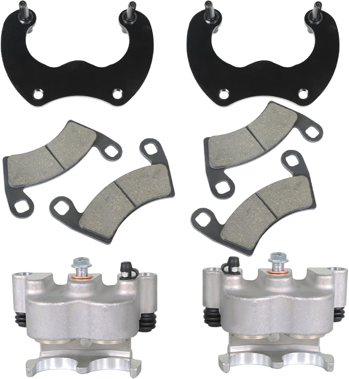 Rear Right Left Brake Caliper Pad Kit for Polaris Ranger Rzr Xp 4 1000 A95529