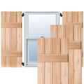 Real Wood Pine Board-n-Batten Shutters I18848