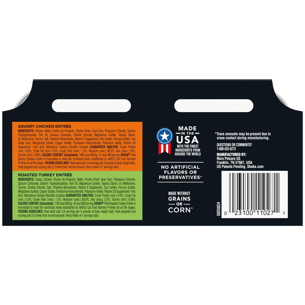 Savory Chicken & Roasted Turkey Wet Cat Food Y862