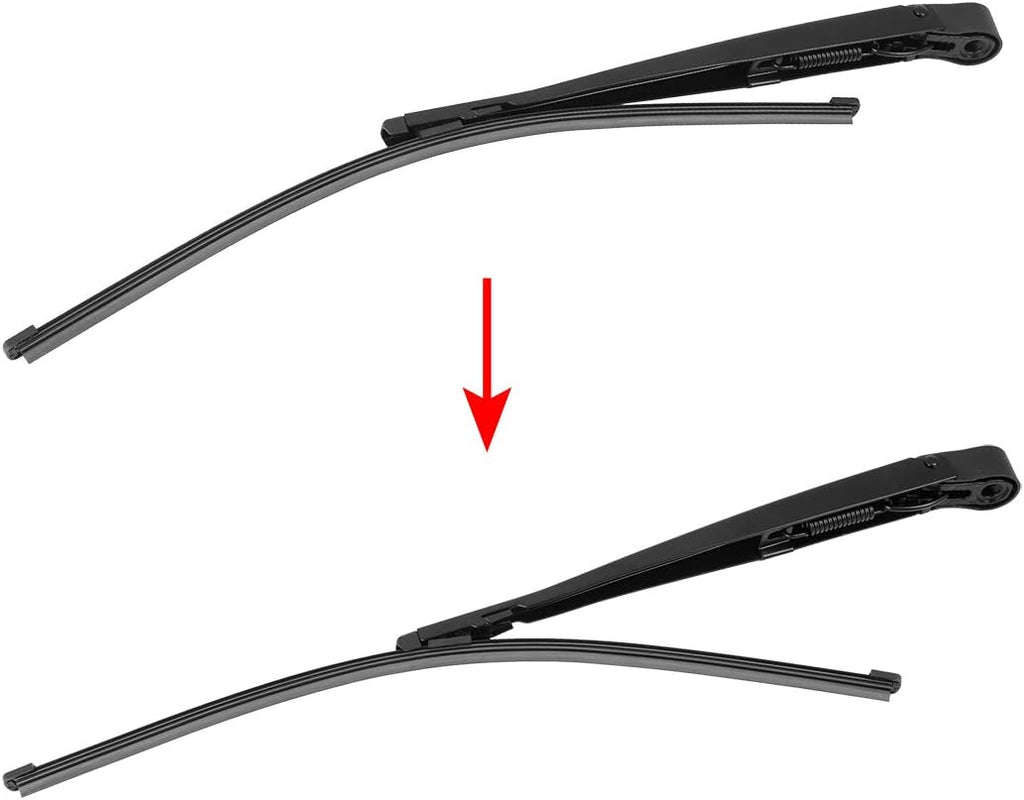 Rear Windshield Wiper Blade Arm Set 405mm J36502