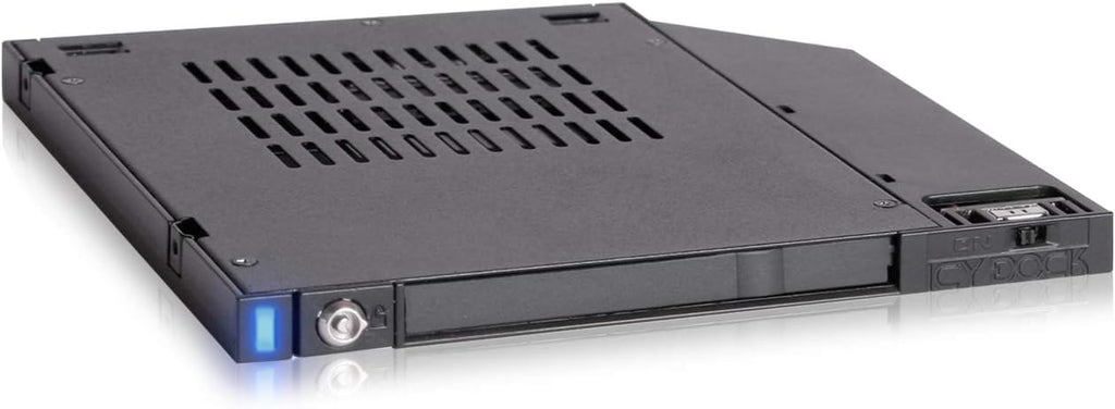 Tray-Less 4X 2.5 SAS/SATA SSD/HDD Mobile Rack for 5.25" Bay, Pack of 2 T590
