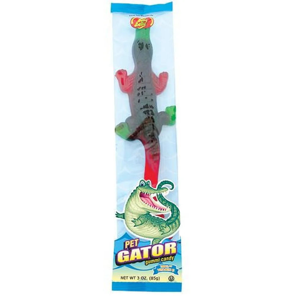 Gummi Pet Gators Candy 3 Oz (12 Pack) U75623