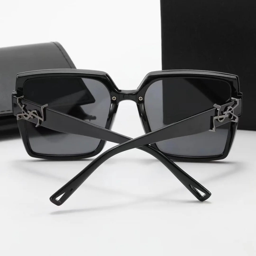 YS Letter Printing Sunglasses L7595