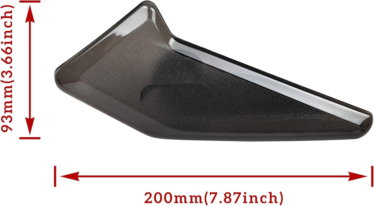 Side Air Deflectors Windshield for Can-Am Spyder RT 2020-2022, 2PCS Z766