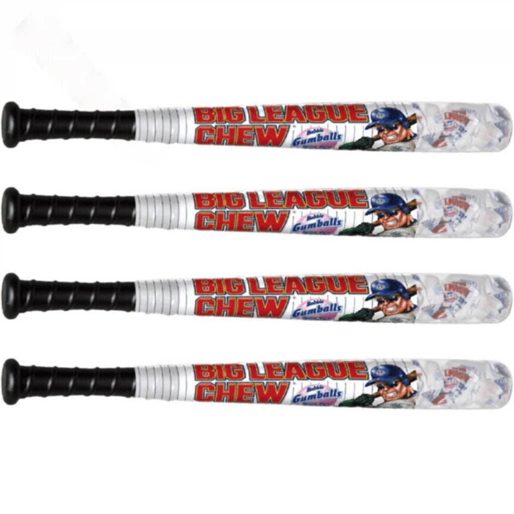 Bubble Gum Balls in Plastic Bat, 2.9 Oz, Pack of 4 Z2959