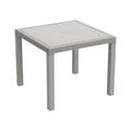 Rattan 4-Seater Table Gray B551
