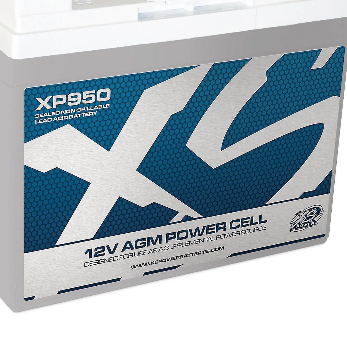 12 Volt AGM Car Audio Battery with Hardware I2319