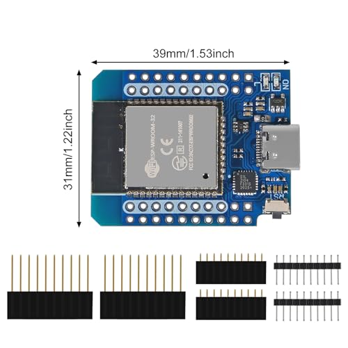 Type-C ESP32 WiFi Bluetooth Development Board 5pcs L753