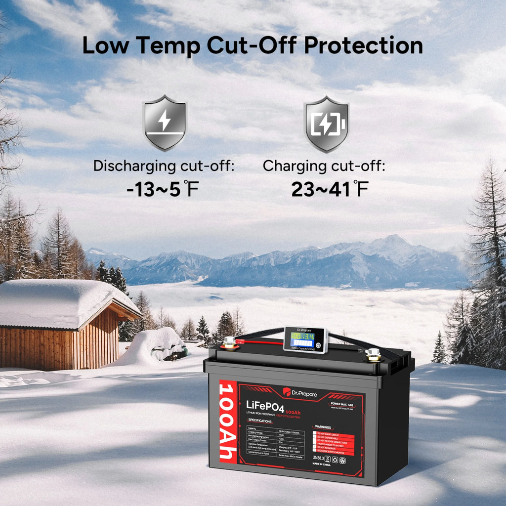 100Ah LiFePO4 Lithium Deep Cycle Battery Y932