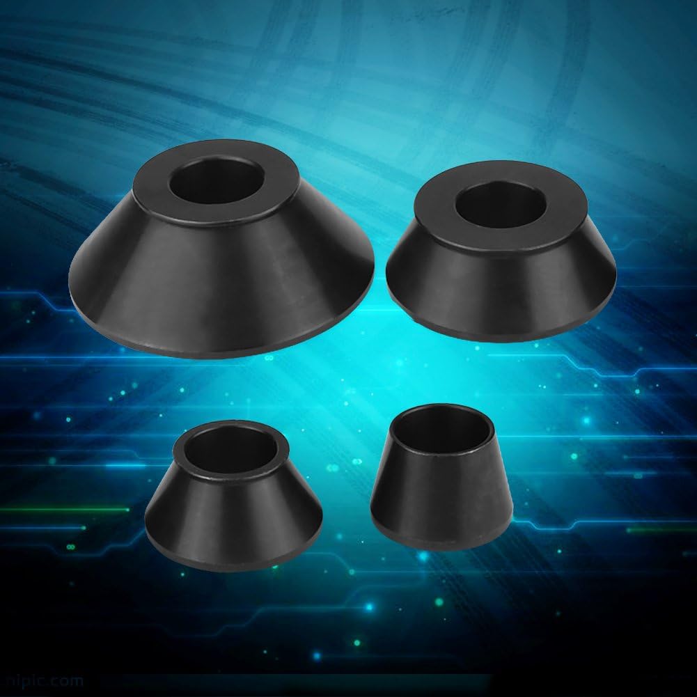 Wheel Balancer Cone Set, 4 Pieces Carbon Steel, 1.77-5.39 Inches W57813