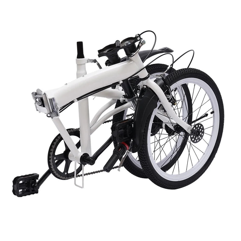 20-inch Folding Bike 7 Speed Double V Brake Carbon Steel A638041