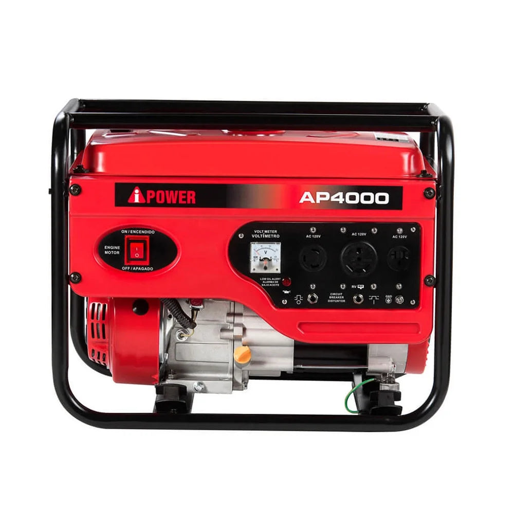 4000W Gasoline Generator With Wheel Kit A6287