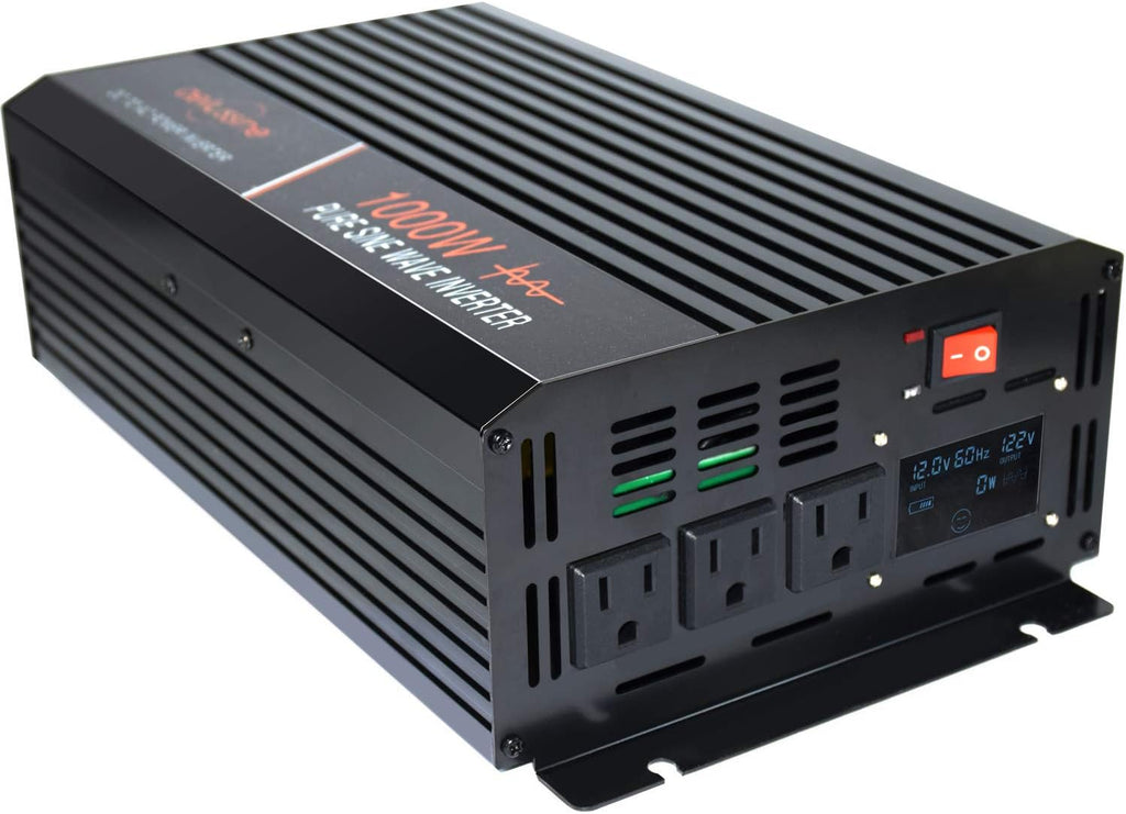 1500 Watt Pure Sine Wave Power Inverter 48 Volt DC to AC 110V 120V with LCD Display J571