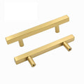 25 Pack Brass Gold Cabinet Handles and Knobs Stainless Steel D615