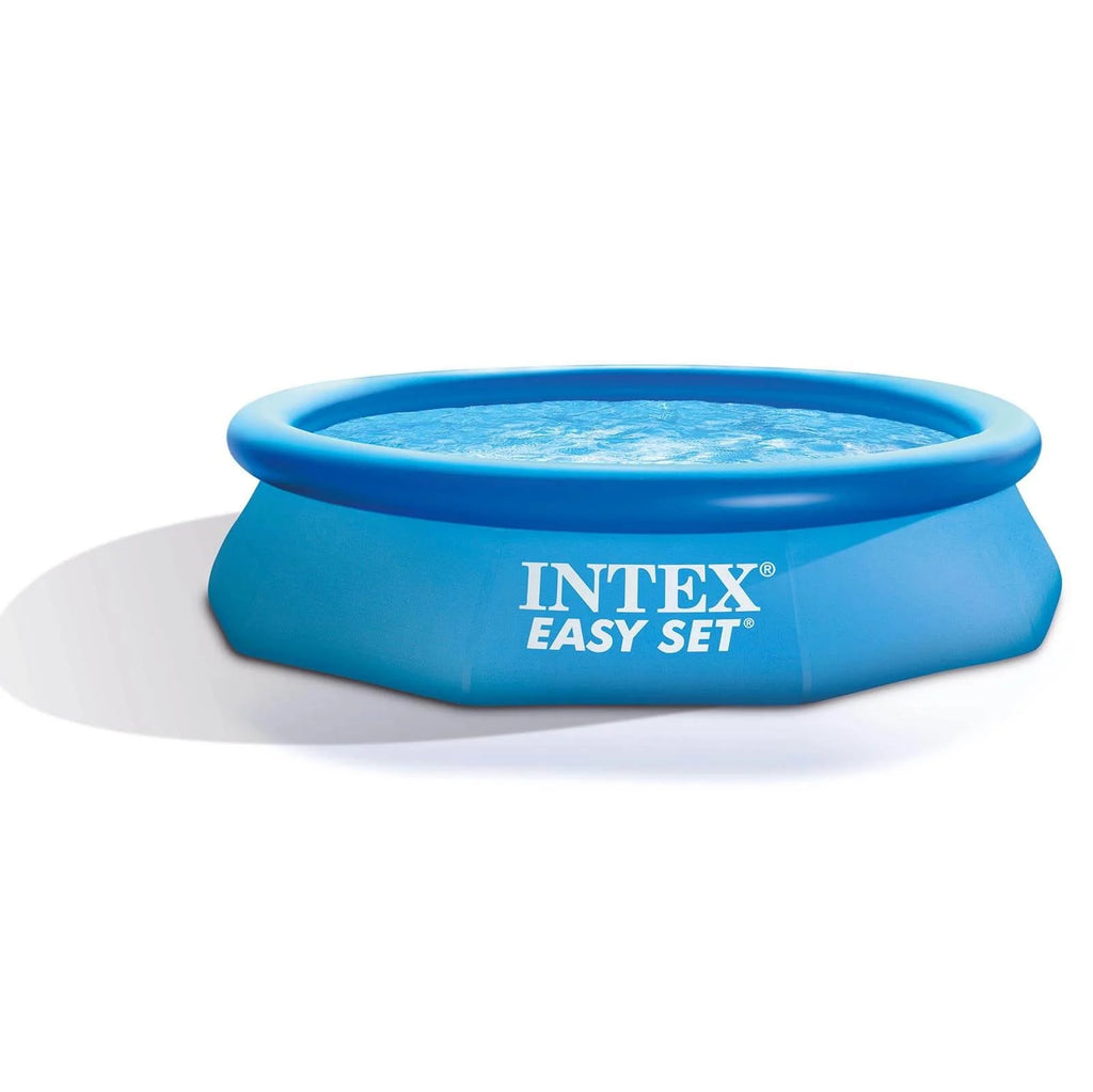 10ft x 30in Inflatable Round Swimming Pool & Pump F71060