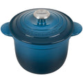 2.25 Qt Cast Iron Rice Pot Deep Teal U960677
