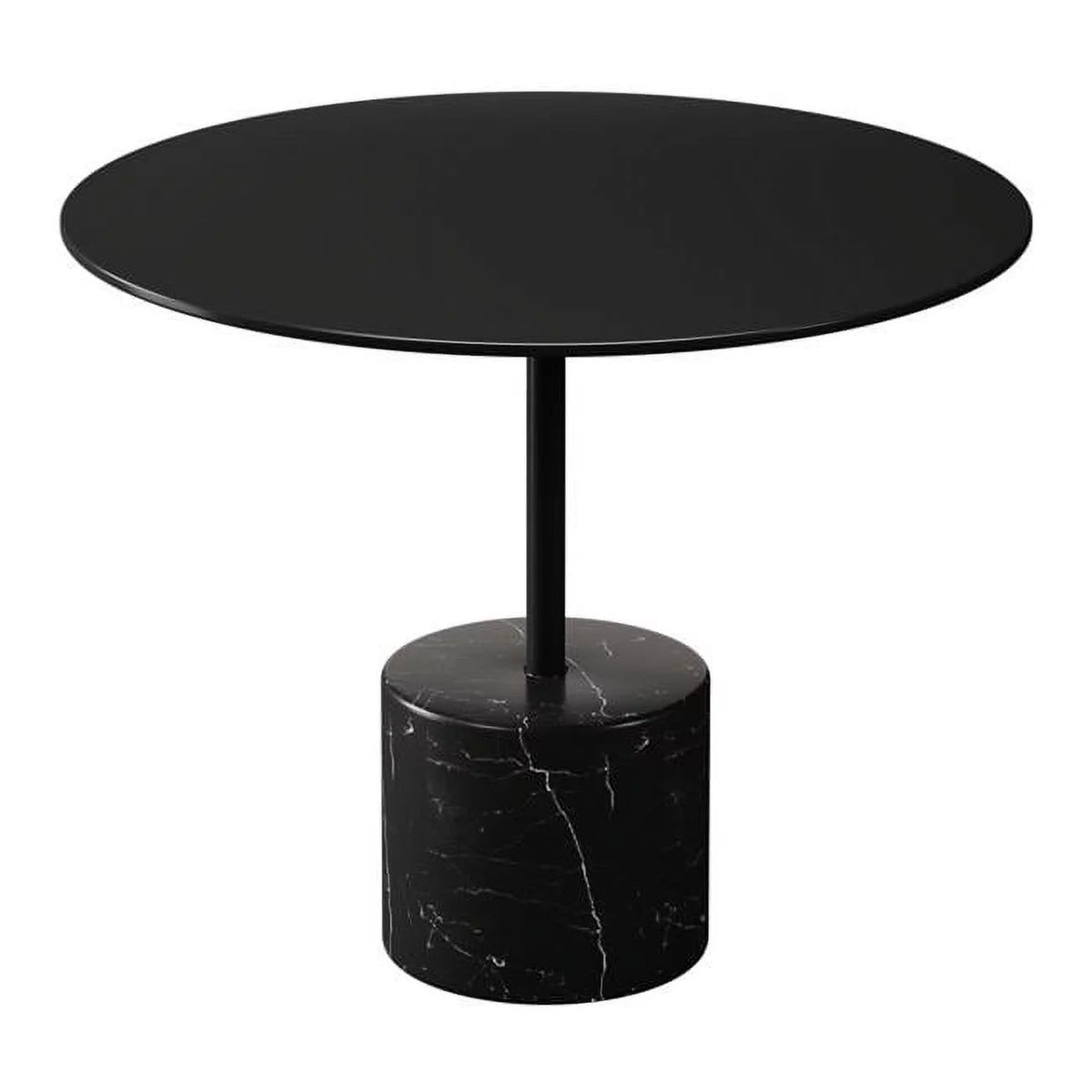 Black Marble and Metal Coffee Table I7139