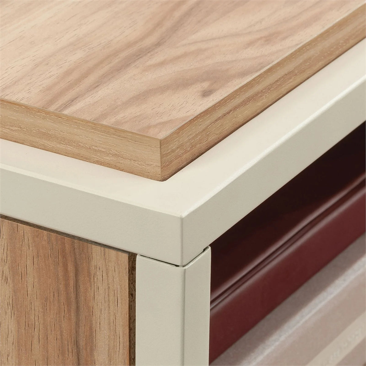 Engineered Wood L-Desk J962
