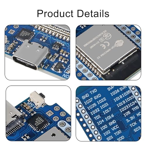 Type-C ESP32 WiFi Bluetooth Development Board 5pcs L753