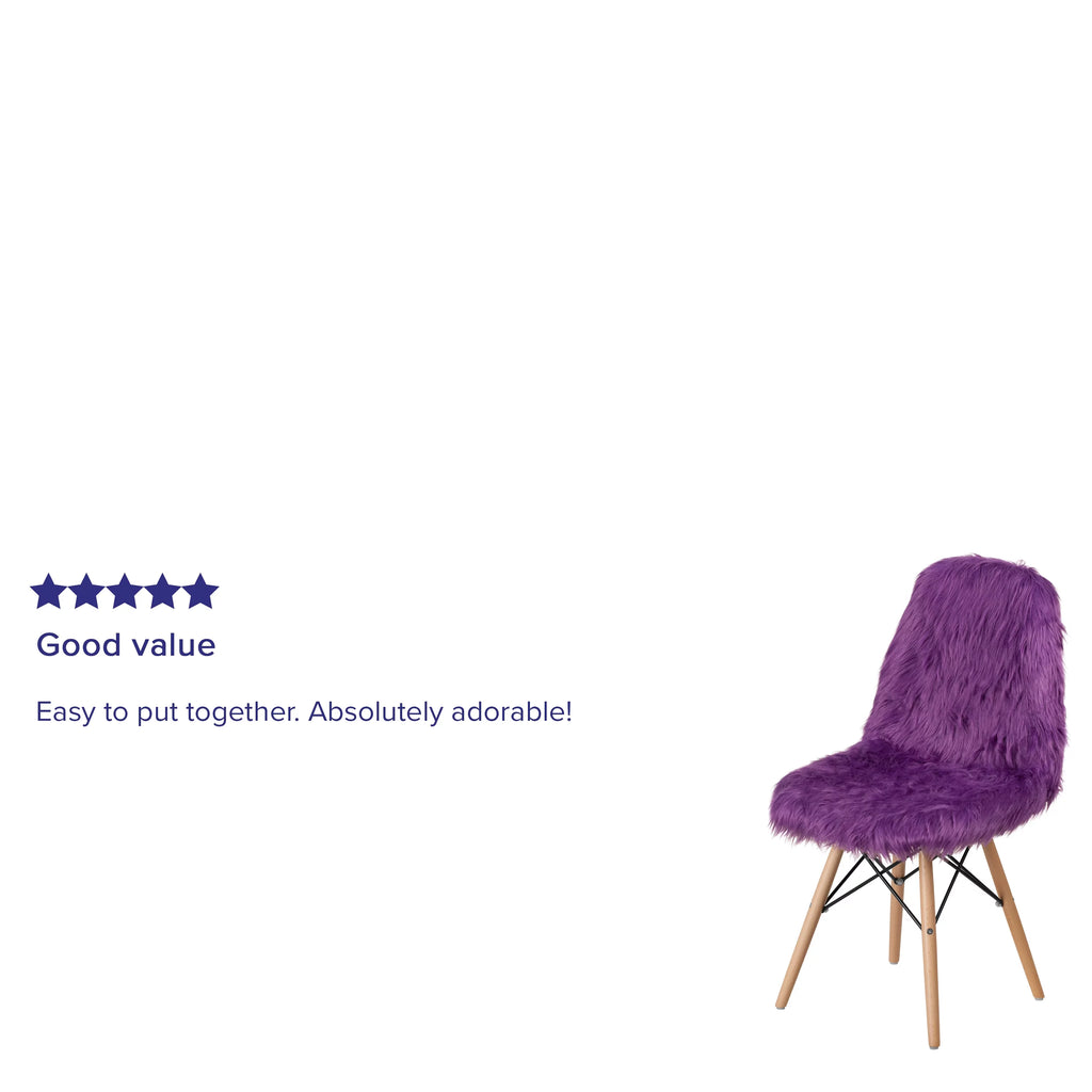 Purple Accent Chair S813