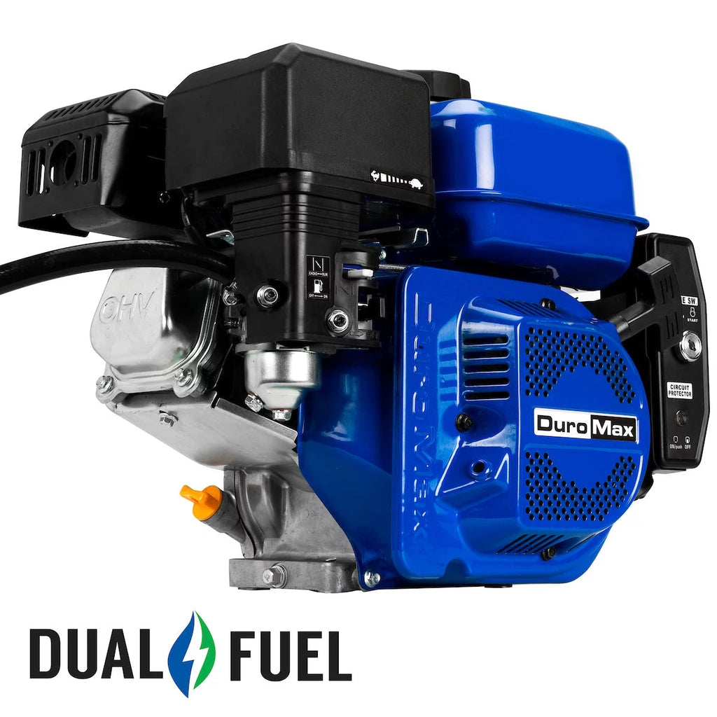 212cc Dual Fuel Recoil Electric Start Horizontal Engine Y539935