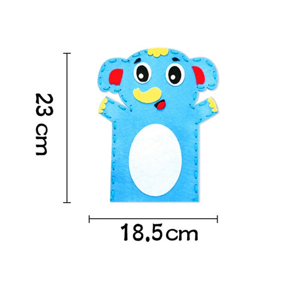 8PCS DIY Doll Making Kit Fabric Weaving Educational Toys A25681