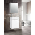 Glossy White Bathroom Vanity S989