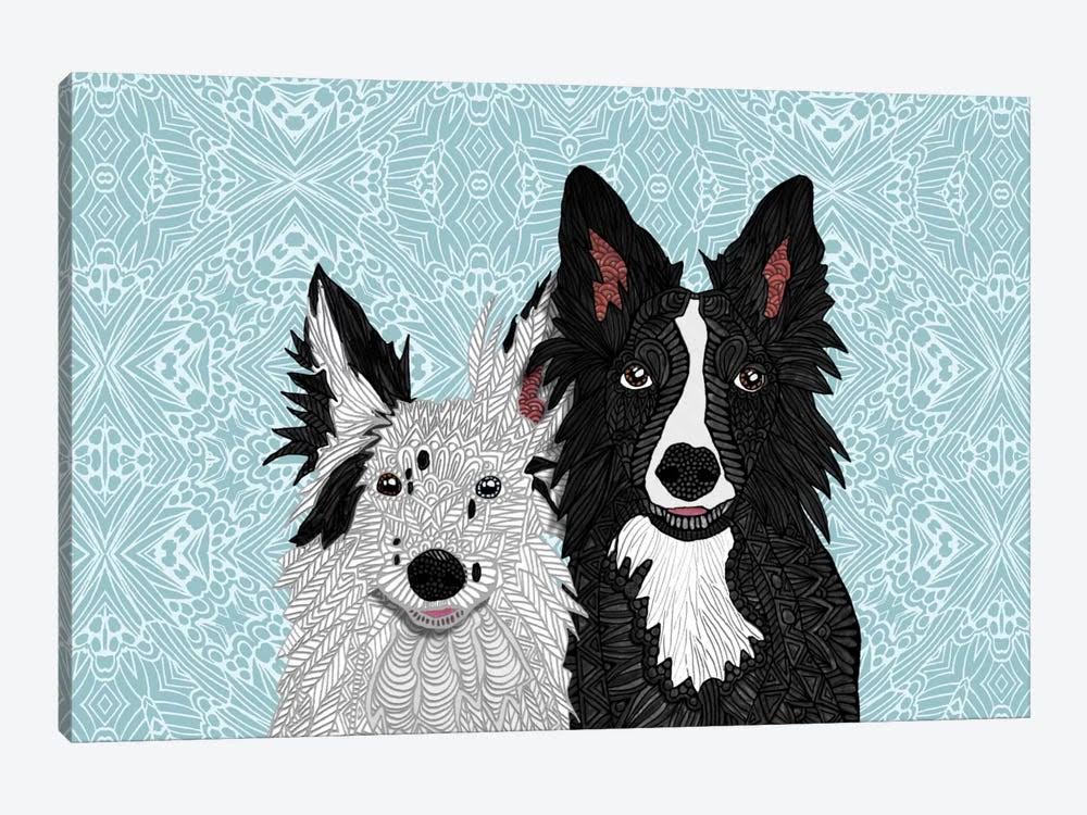 Canvas Prints - Border Collies Art X715008