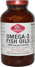 Omega-3 Fish Oils 1 G 240 Softgels Y8108