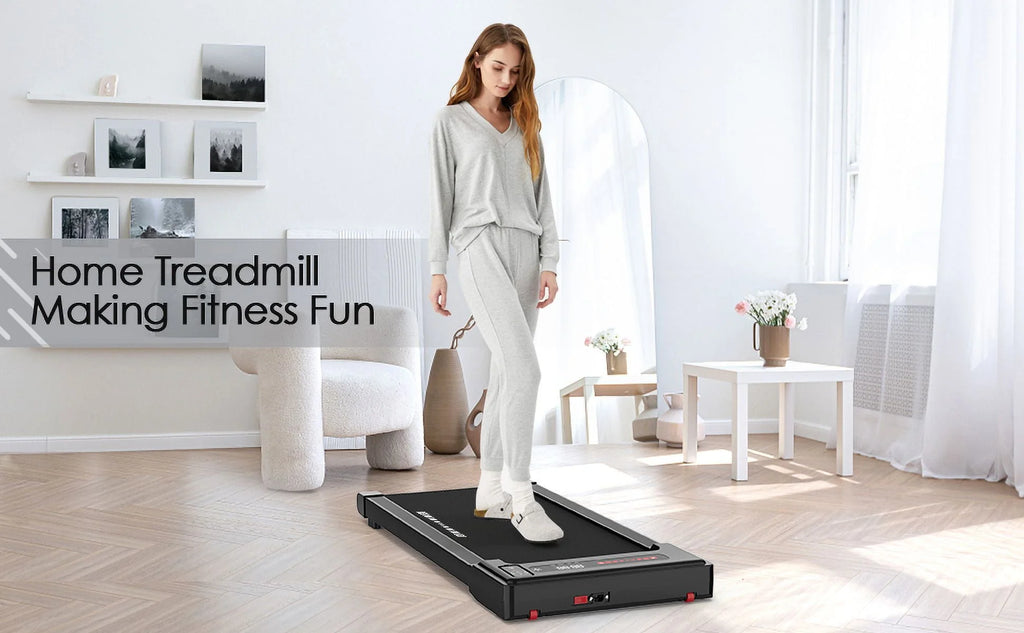 Electric Treadmill 2.5HP Portable Walking Machine with Bluetooth W261099