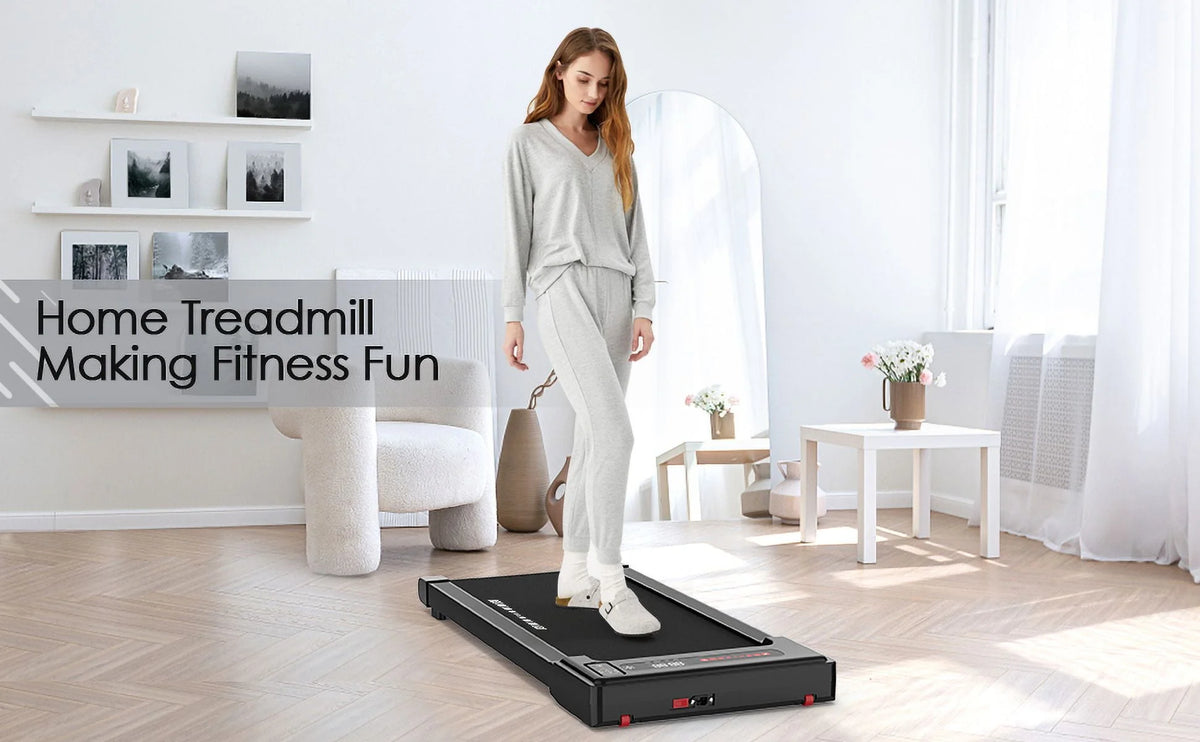 Electric Treadmill 2.5HP Portable Walking Machine with Bluetooth W261099
