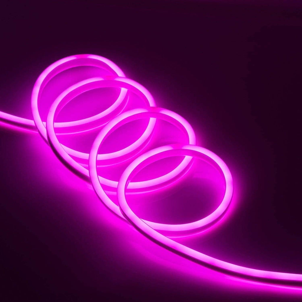 Pink 150FT LED Flexible Neon Rope Strip Light Tube Lighting D840022