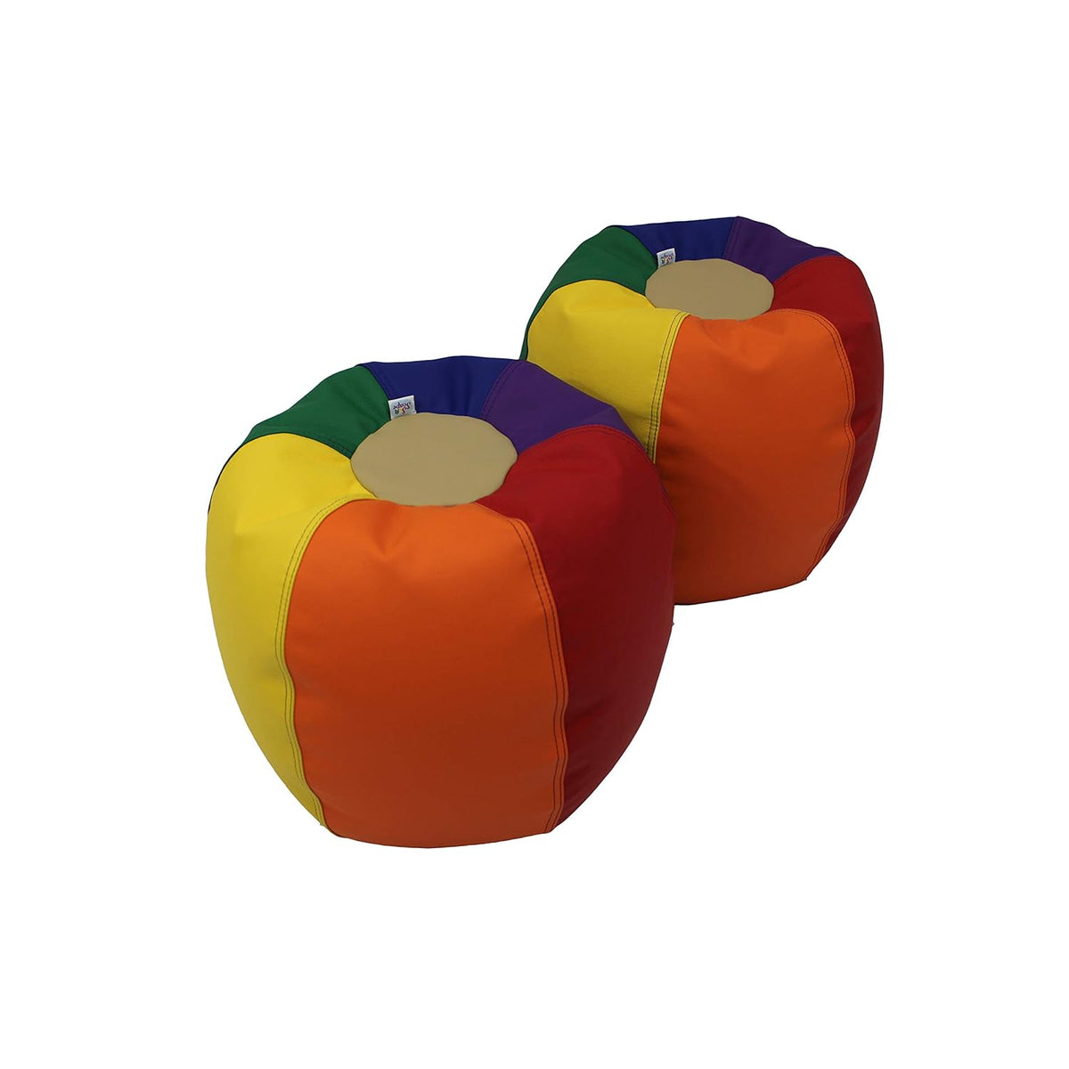 2-Pack Soft Bean Puffs Seating Set M7625