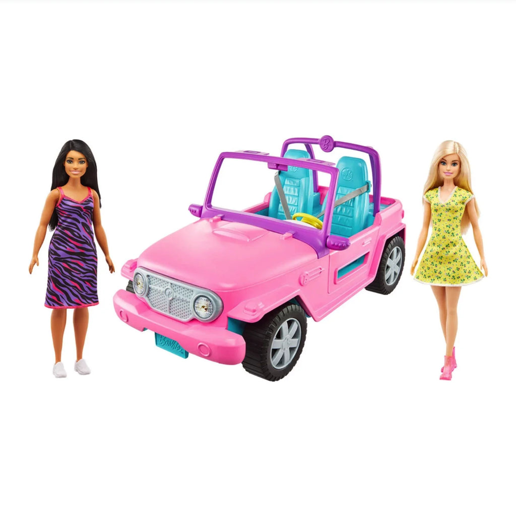 Barbie & Friend Vehicle Toy - 2 Piece L735