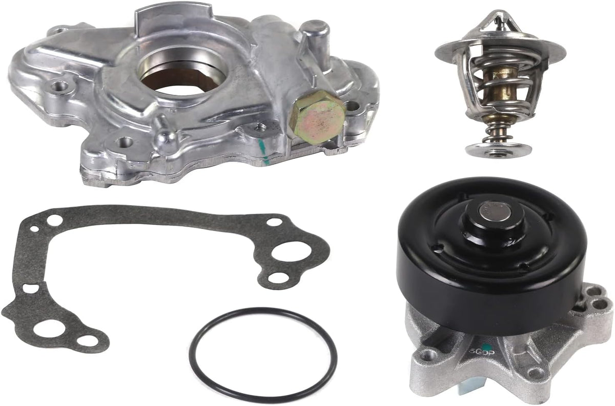 Engine Oil Pump & Water Pump & Thermostat Housing Pack of 2 L137