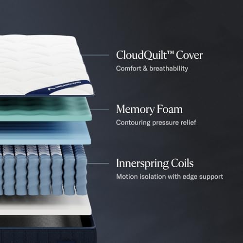 Queen Hybrid Gel Memory Foam Mattress I174