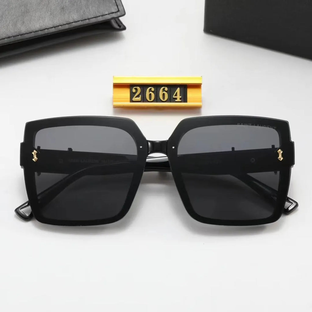 YS Letter Printing Sunglasses L7595