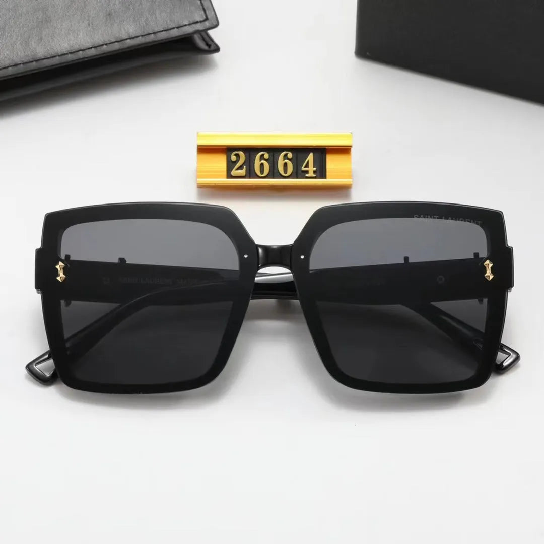 YS Letter Printing Sunglasses L7595