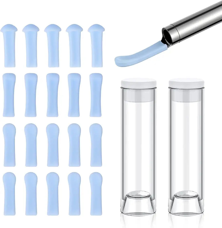 Ear Cleaner with Camera and 20 Pcs Silicone Replacement Tips C4963