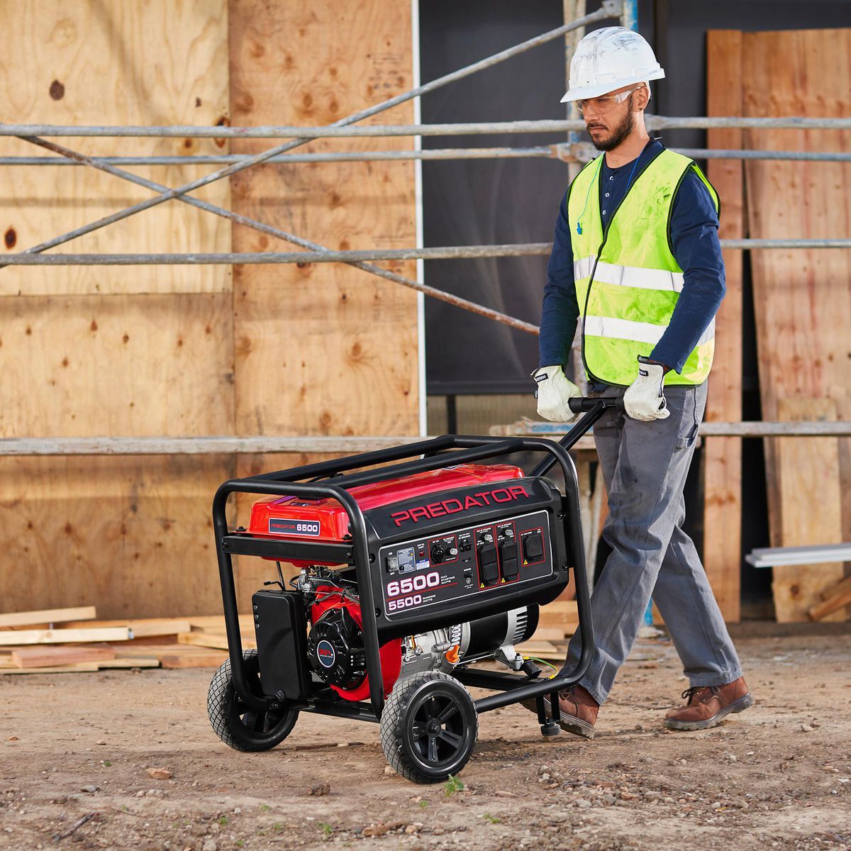 6500 Watt Gas-Powered Portable Generator H47478