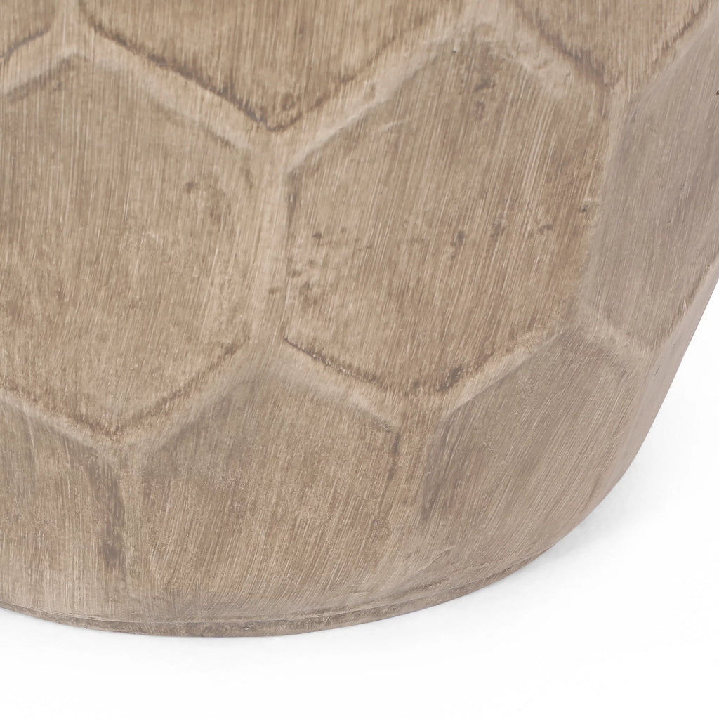 Lightweight Concrete Outdoor Side Table J1077