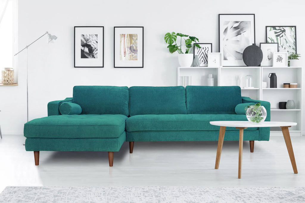Turquoise Sectional Z197