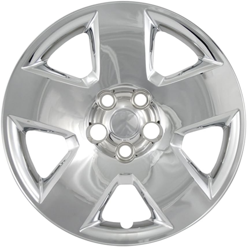 Silver 17 inch Bolt On Wheel Covers Pack of 4 W741