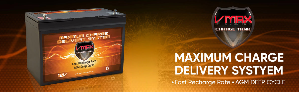 12V 100Ah AGM Deep Cycle Battery X558