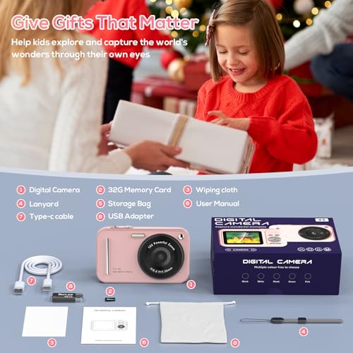 48MP FHD 1080P Compact Digital Camera with 16X Zoom B3354
