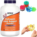 Hydrolyzed Collagen Joint Support Powder with Glucosamine & MSM 11 oz V848139
