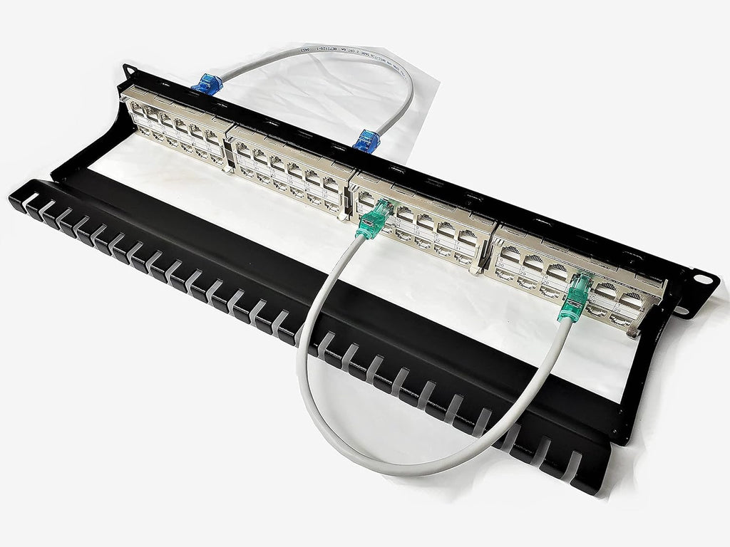 Shielded Cat6A 48 Ports High Density Patch Panel N23545